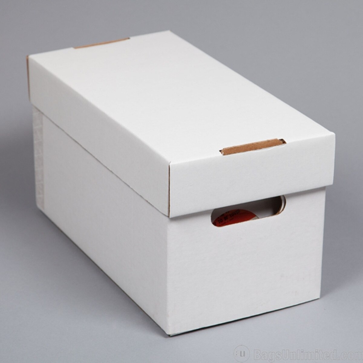 45rpm Record White Corrugated Cardb